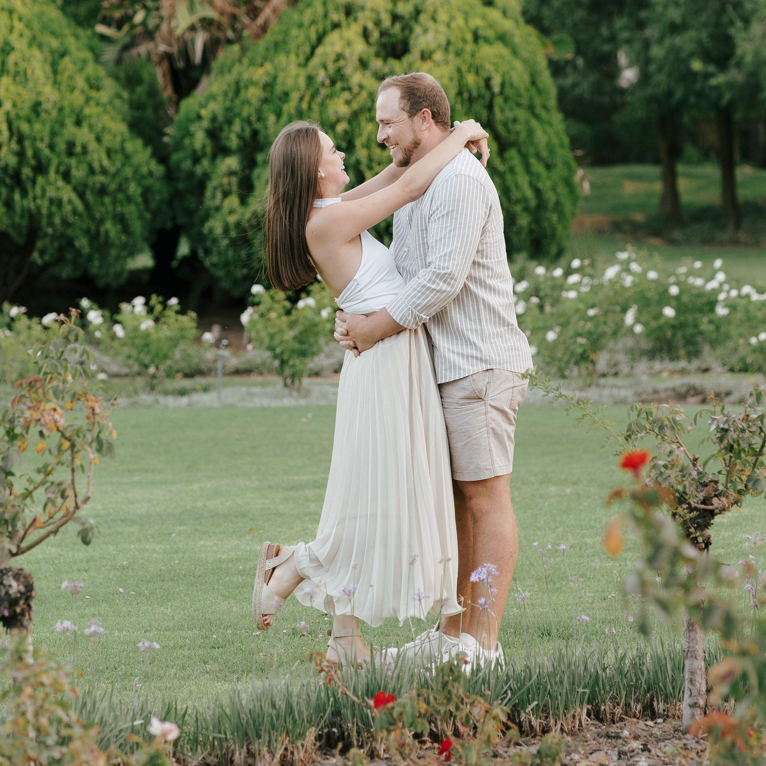 Somewhere between the long distance WhatsApp messages, voice notes and videocalls - we fell in love