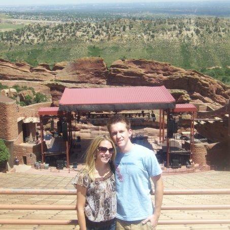 Death Cab for Cutie at Red Rocks, Denver, Colorado.