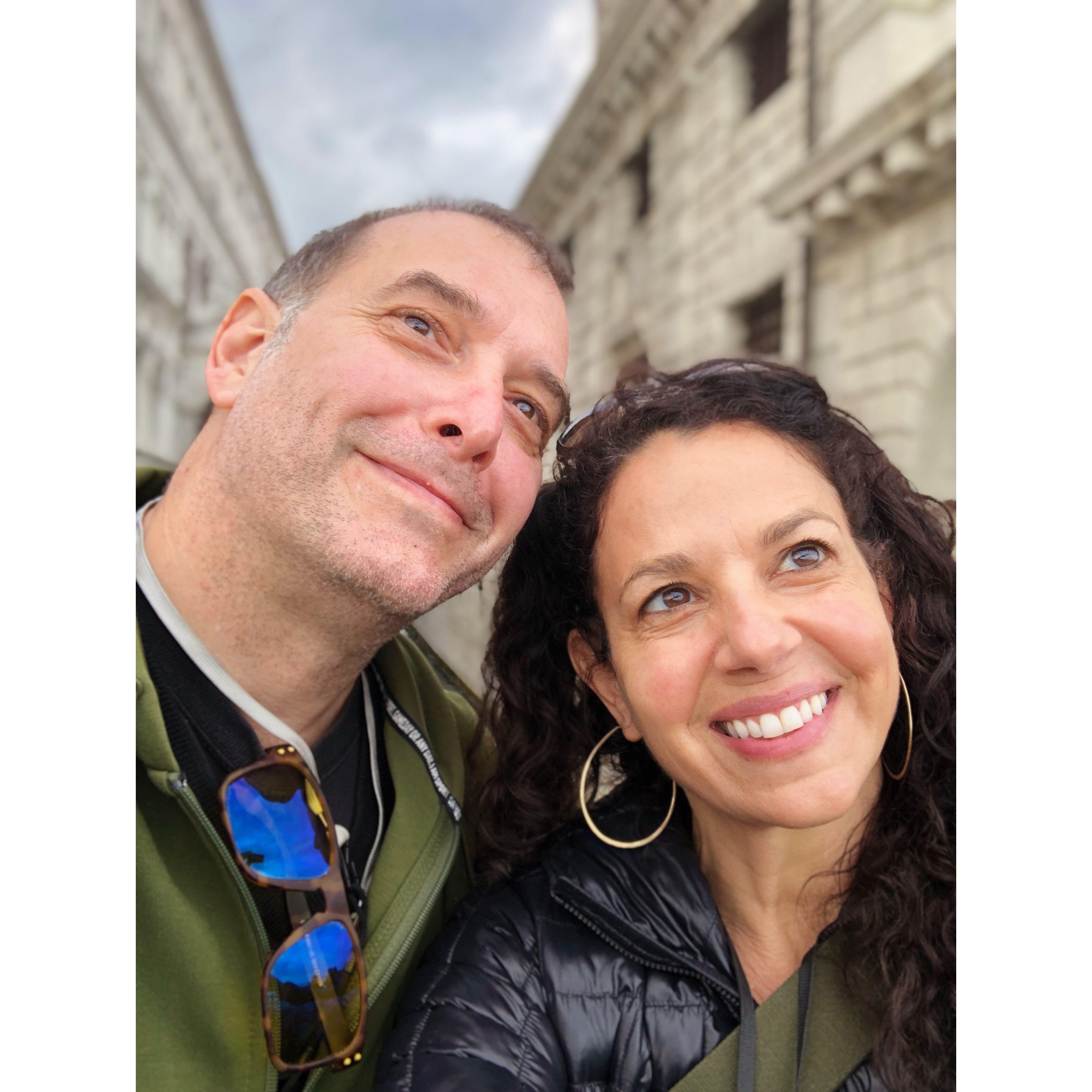 Venice, Italy 2022. 3 months traveling through Italia for Aaron's sabbatical on wine varietals! Also got QT with Jessica's sis/niece who live in Firenze. Time in Rome, Arezzo, Ischia, Palermo too.