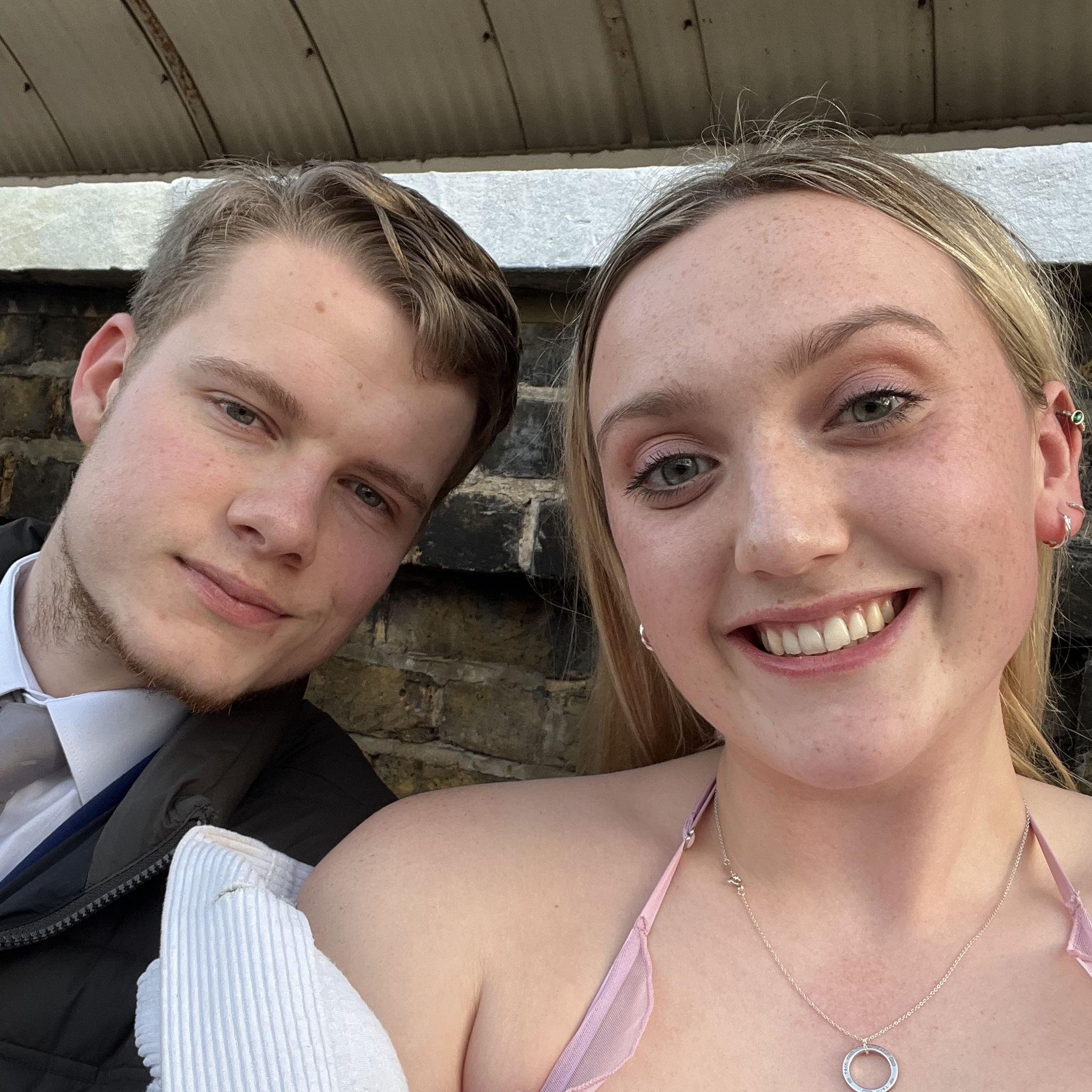 Just Before Bailey Proposed!