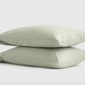 Classic Organic Percale Pillowcase Set - Standard