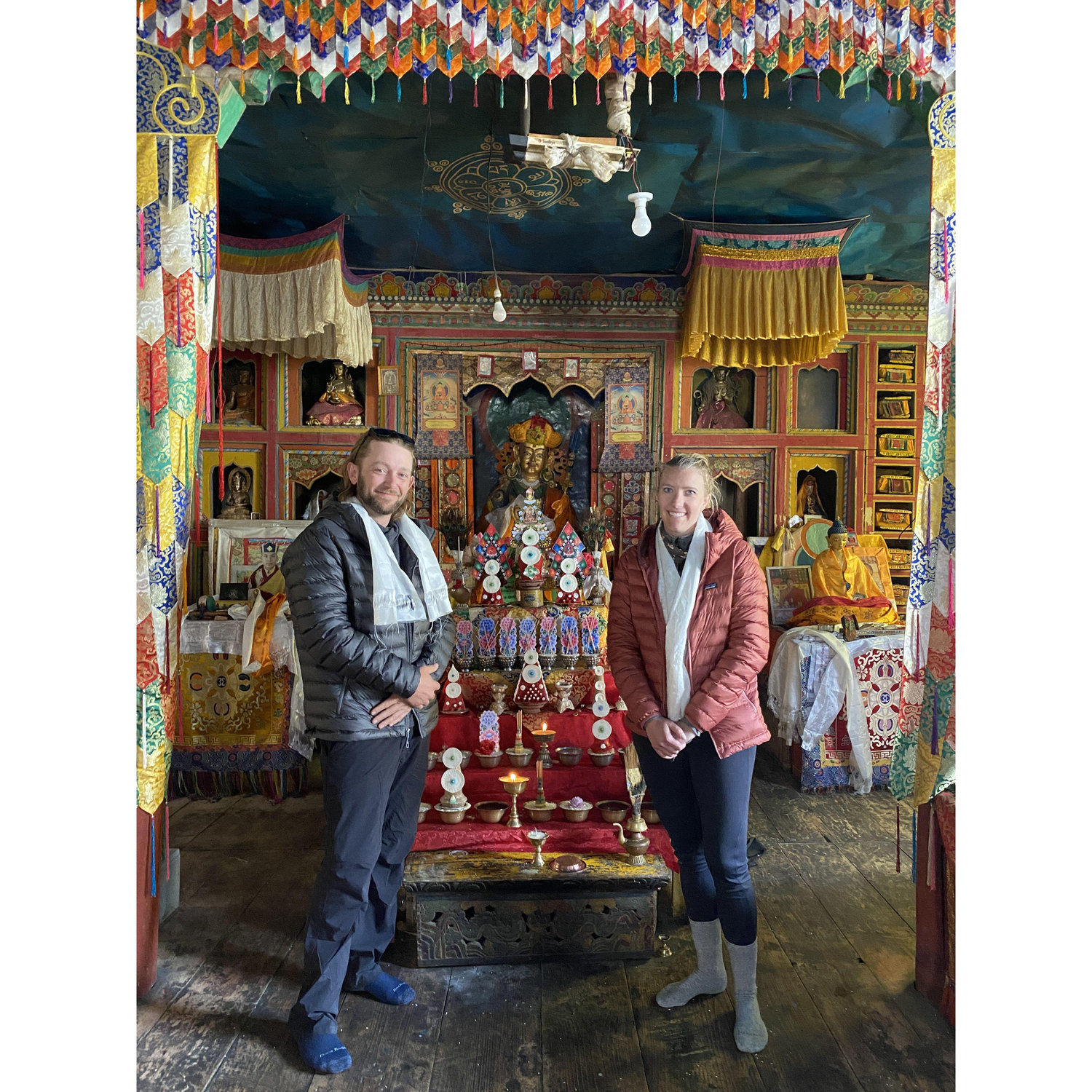 A Buddhist temple