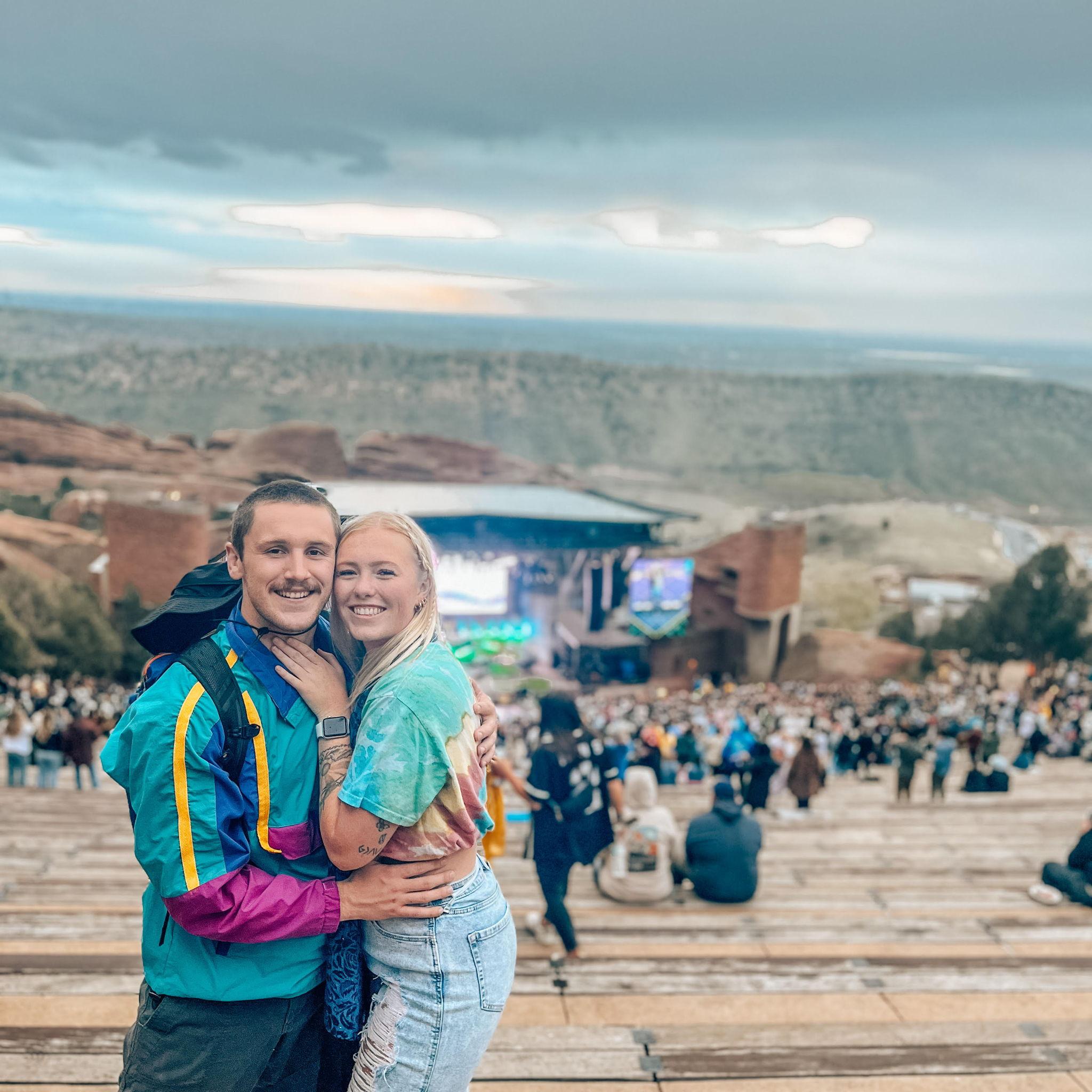 First Red Rocks Concert Ever