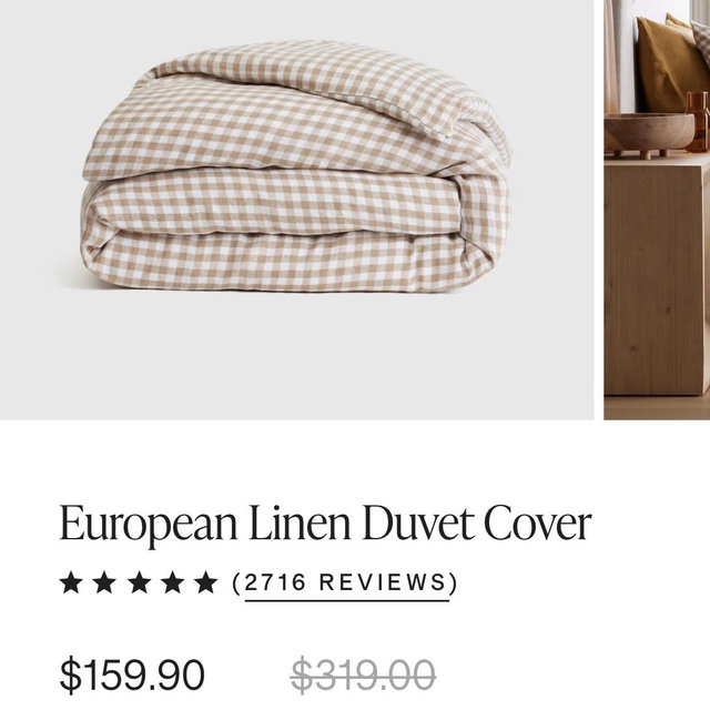 Linen Duvet Cover | Quince