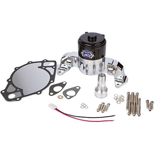 Replacement for Ford Small Block Electric Water Pump - 35 GPM, Chrome Aluminum, 289, 302, 351W, 5.0L, 5.8L