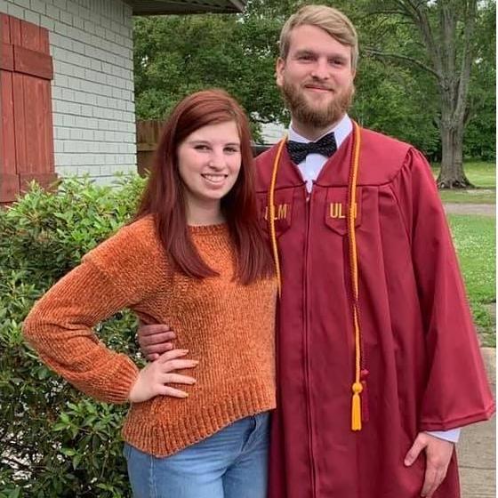 Lee's undergrad graduation in May of 2019