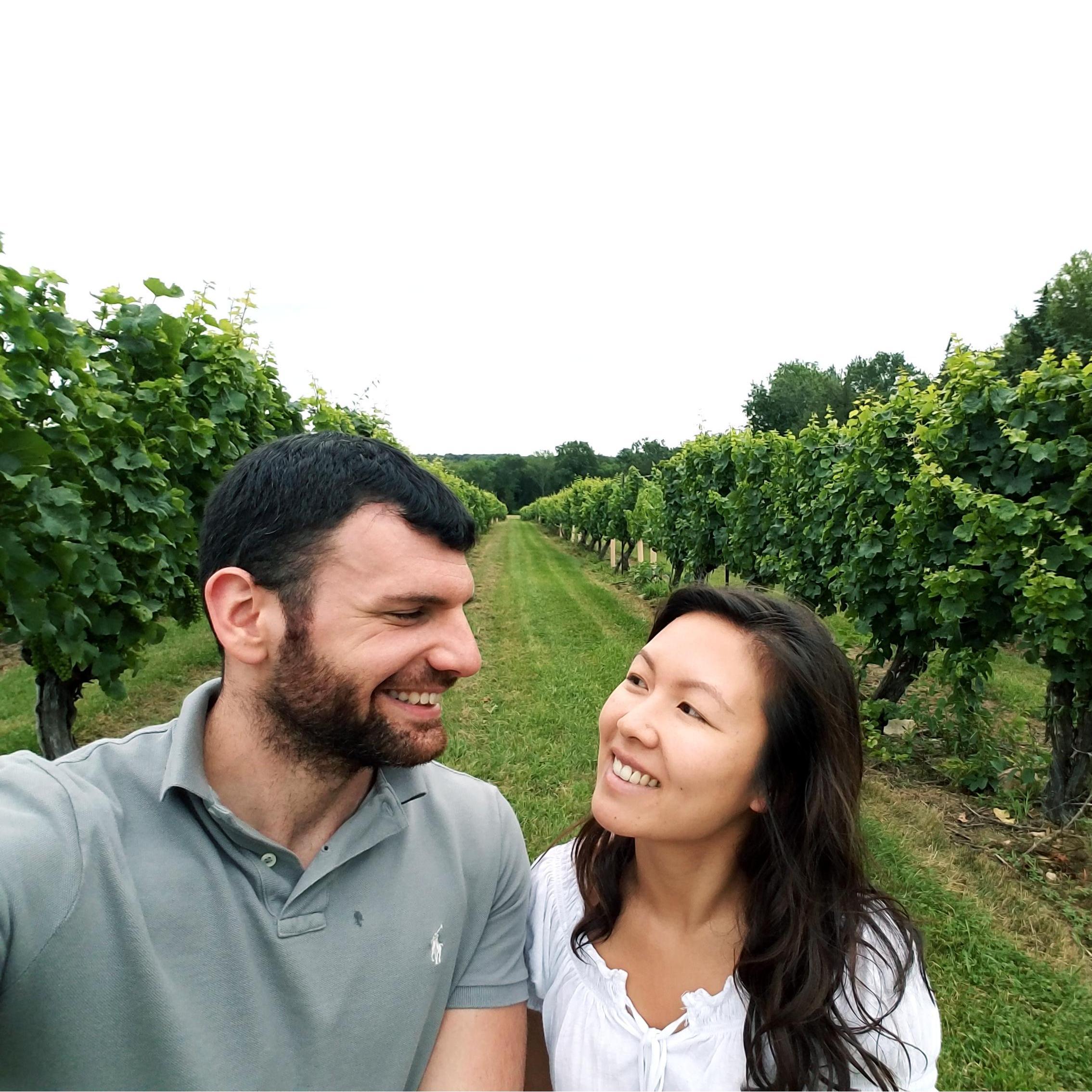 Intertwined among the vines together