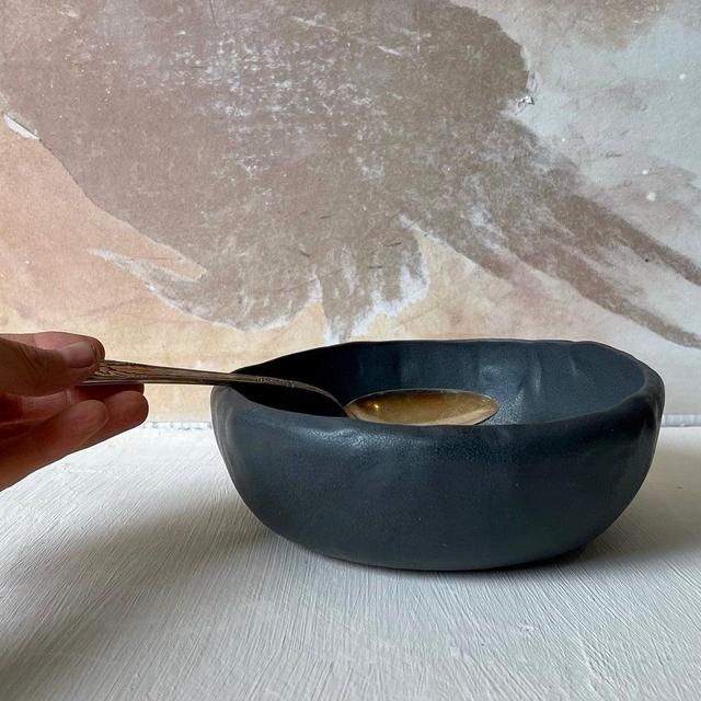 Soup Bowl Coal Black