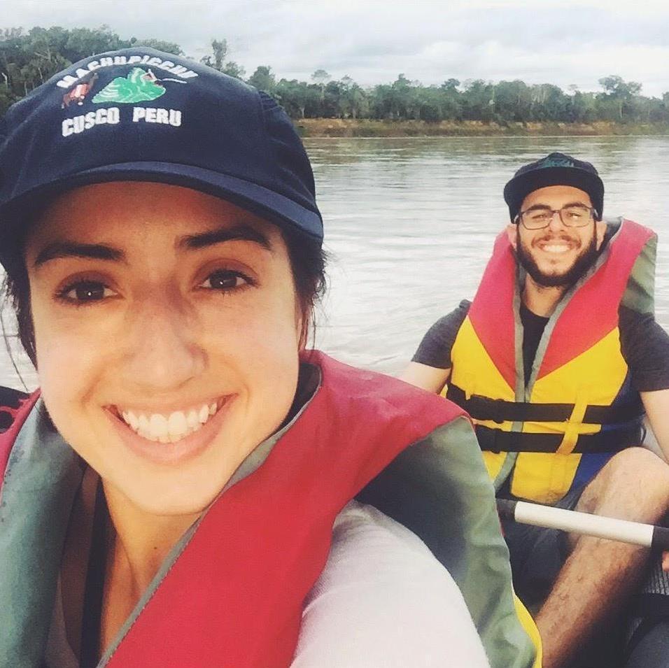 Kayaking on the Amazon