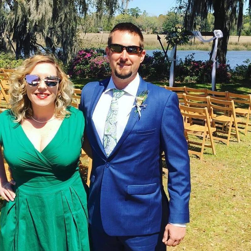 You guessed it: Us, at another wedding.