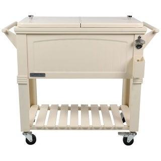 Permasteel 80 Qt. Furniture Style Patio Cooler