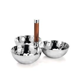 Mary Jurek Sierra 3 Bowl Set with Wood Handle