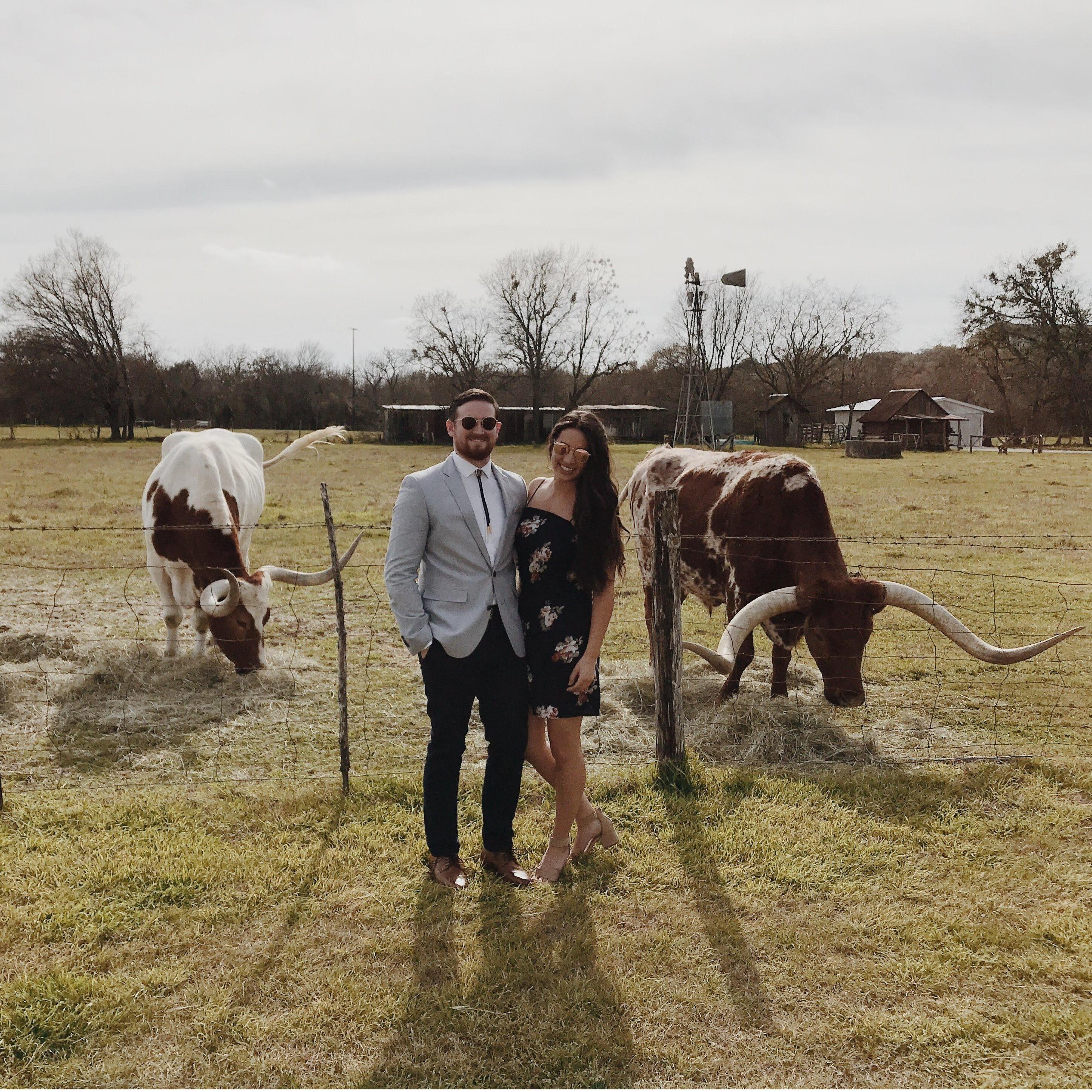 Texas. Could you tell?
This was a wedding in 2020, our last major event before everything shut down...