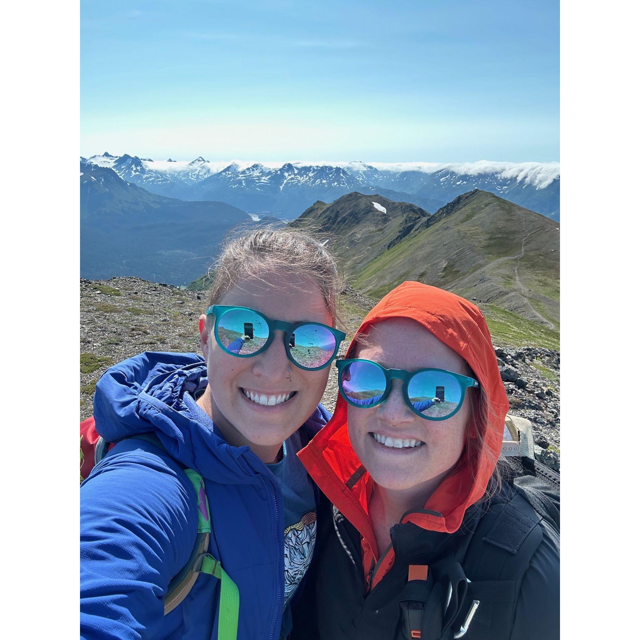 Hiking to new heights together