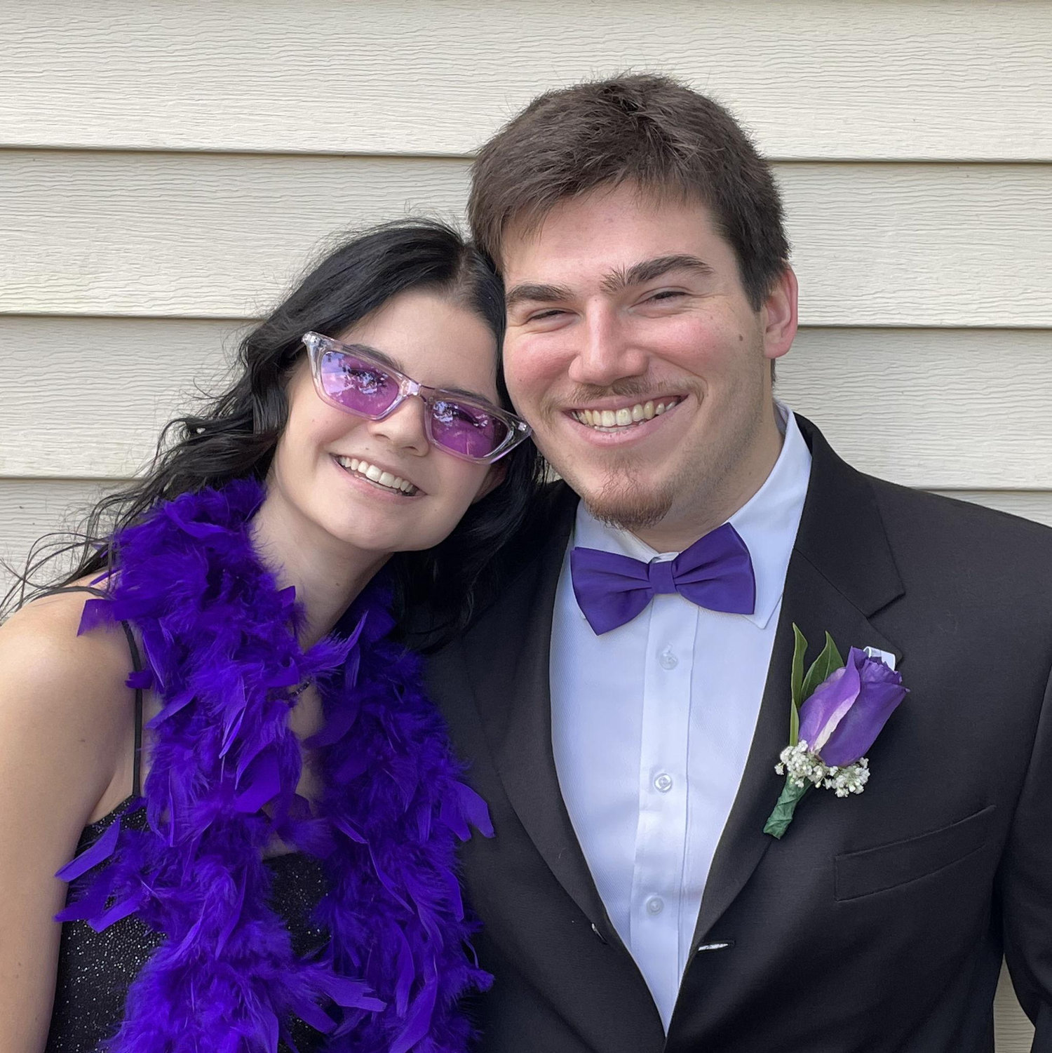 Abbey's senior homecoming
