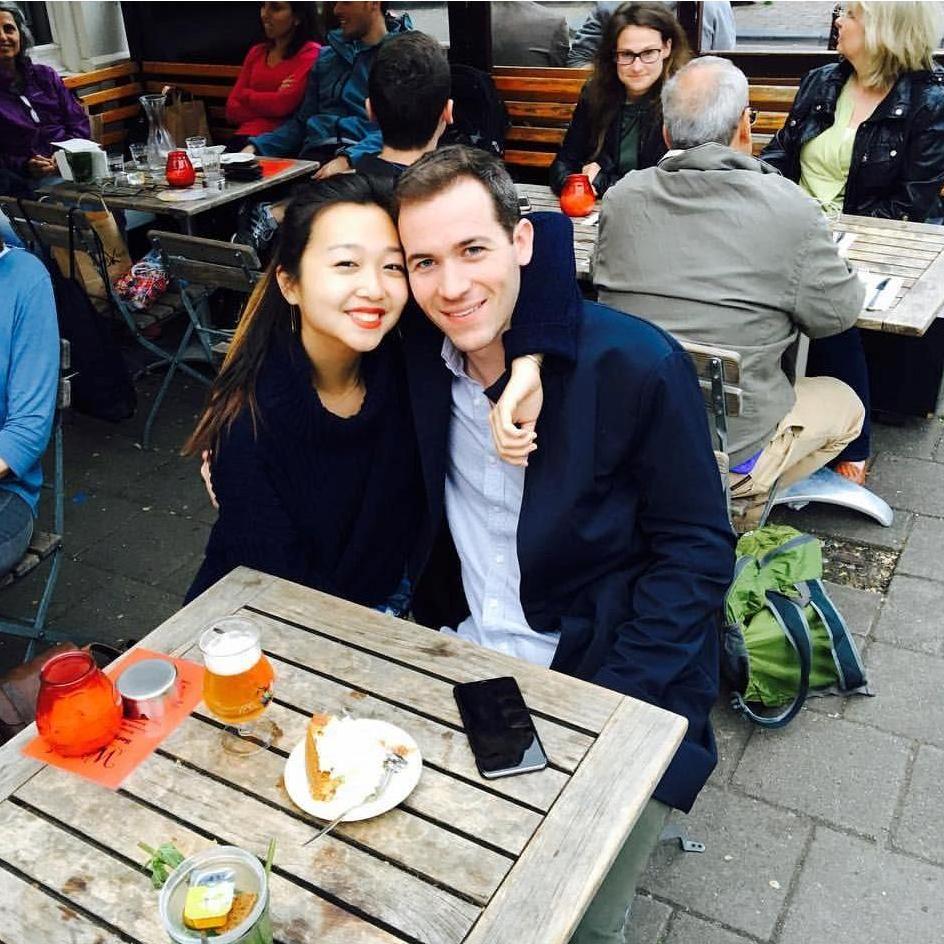Best apple pie of our lives in Amsterdam