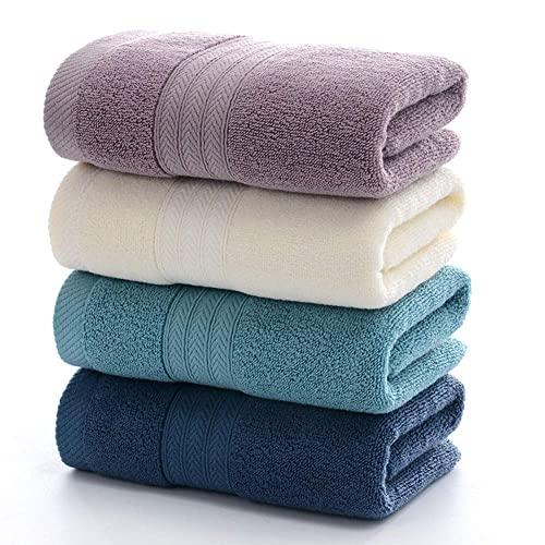 Tian Home Ultra Thick & Soft Cotton Hand Towels(4-Pack,14x29inch) for Bath, Hand, Face, Gym and Spa
