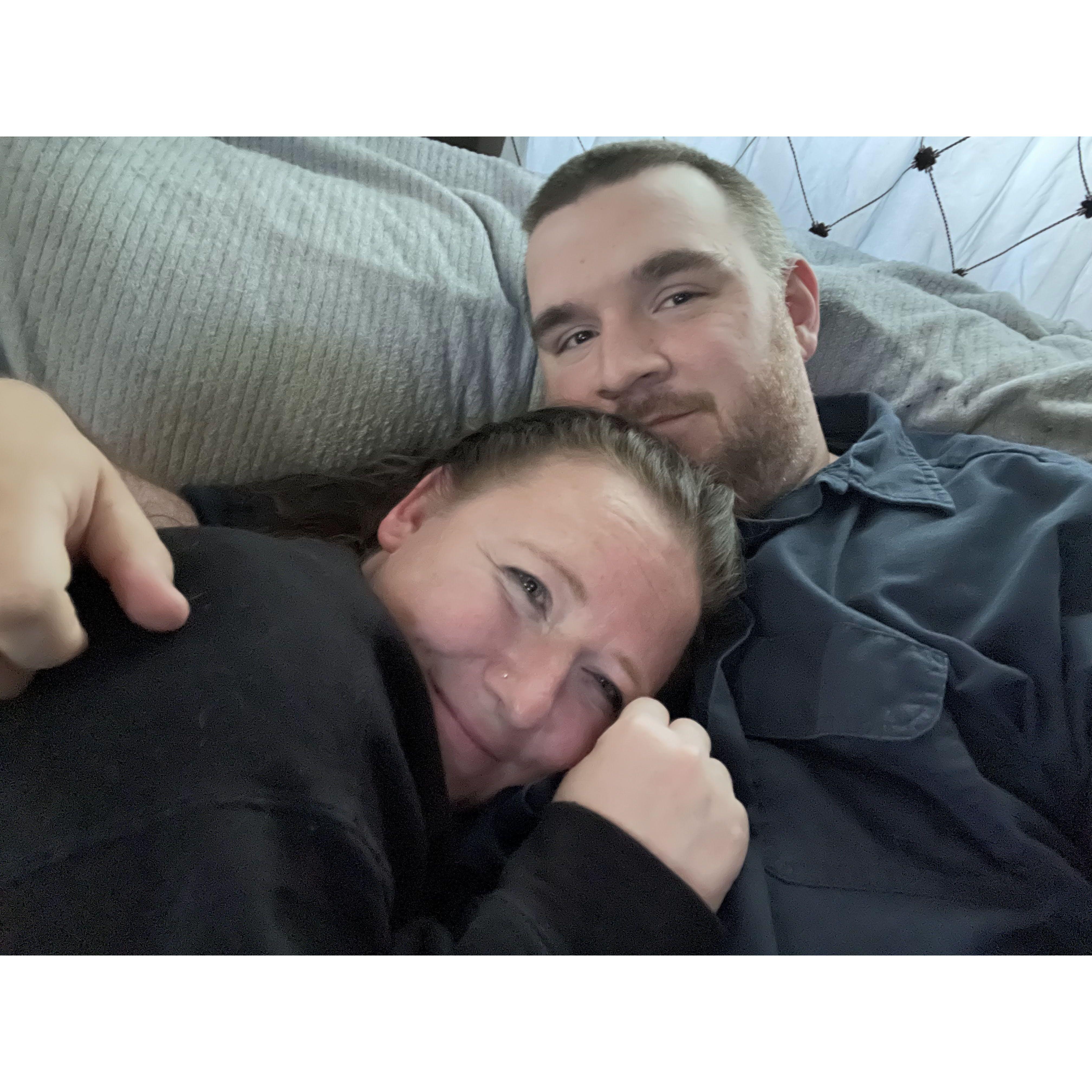 One of our absolute favorite pictures together