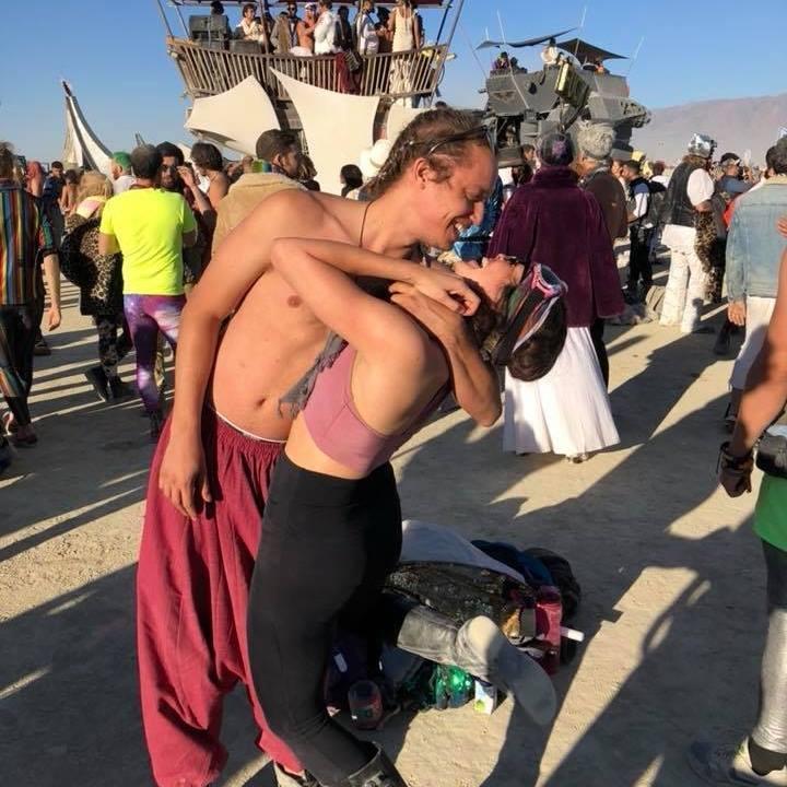 Dusty Rhino - Tycho Sunrise Set at Burning Man (2018)