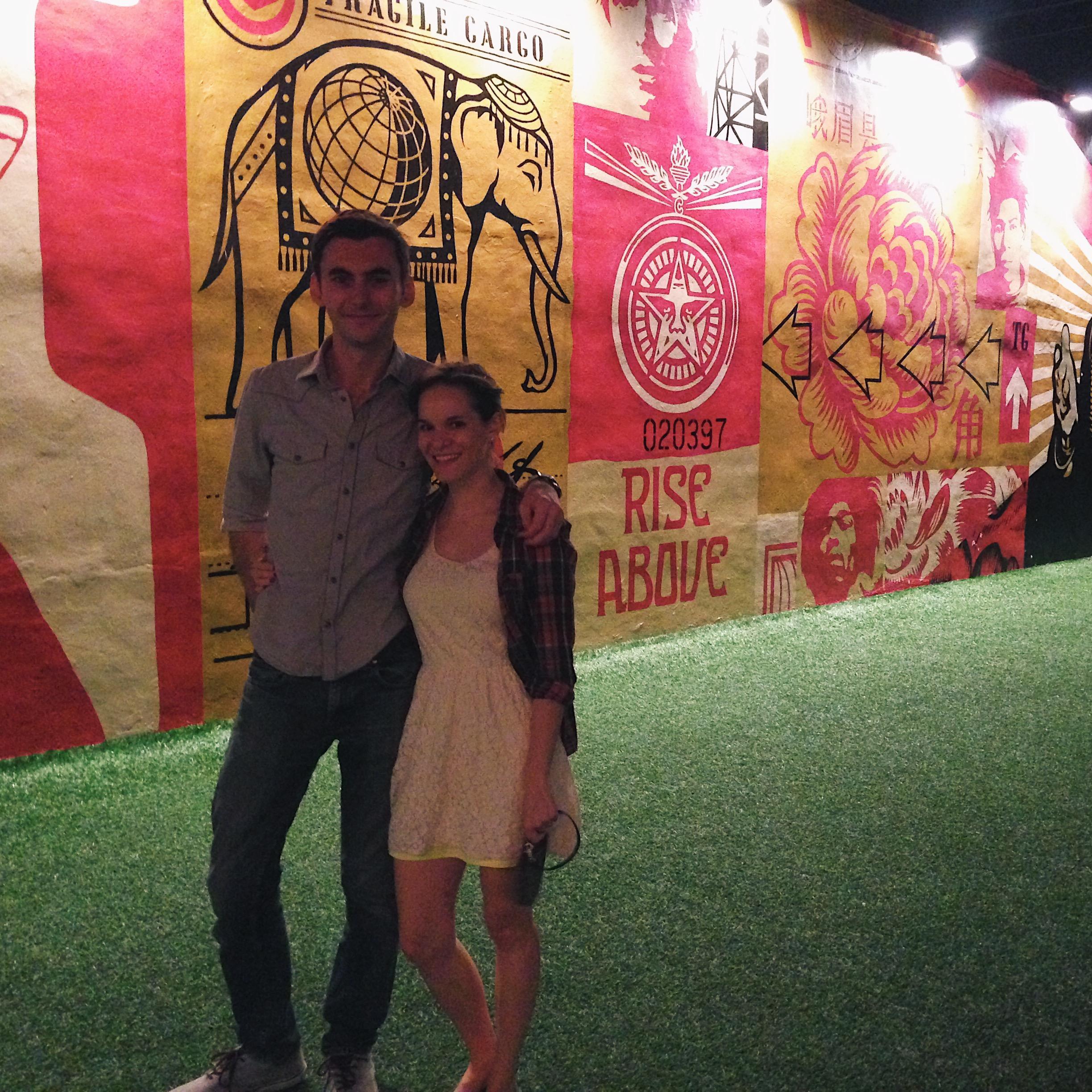 Miami, FL – Exploring the art galleries in Miami's Wynwood District (2013)