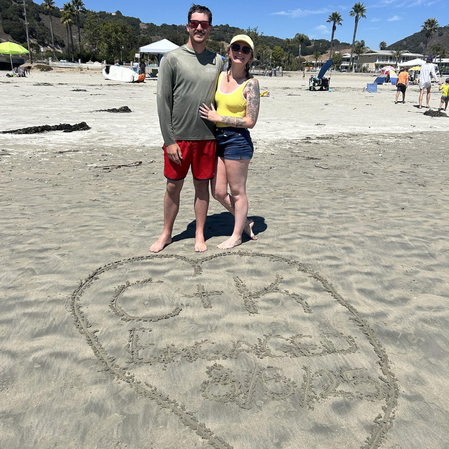 The trip where he asked me to be his wife and I of course said YES, without hesitation!!