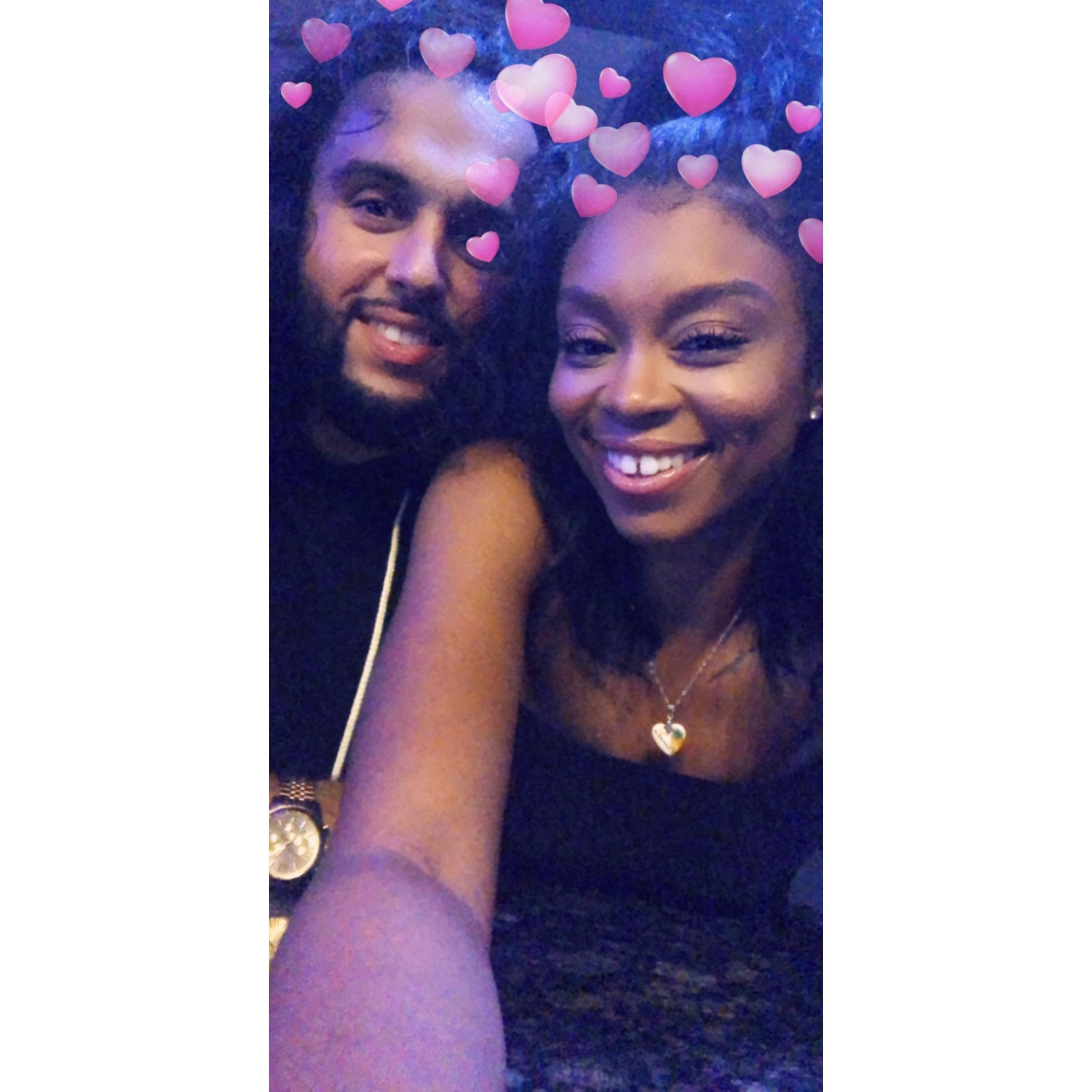 Love stayed in the air..