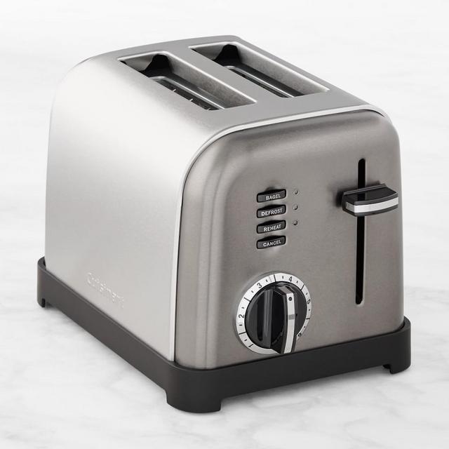 Cuisinart 2-Slice Metal Classic Toaster, Stainless Black
