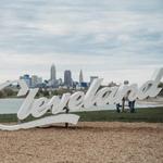 Cleveland Script Sign - Edgewater Park