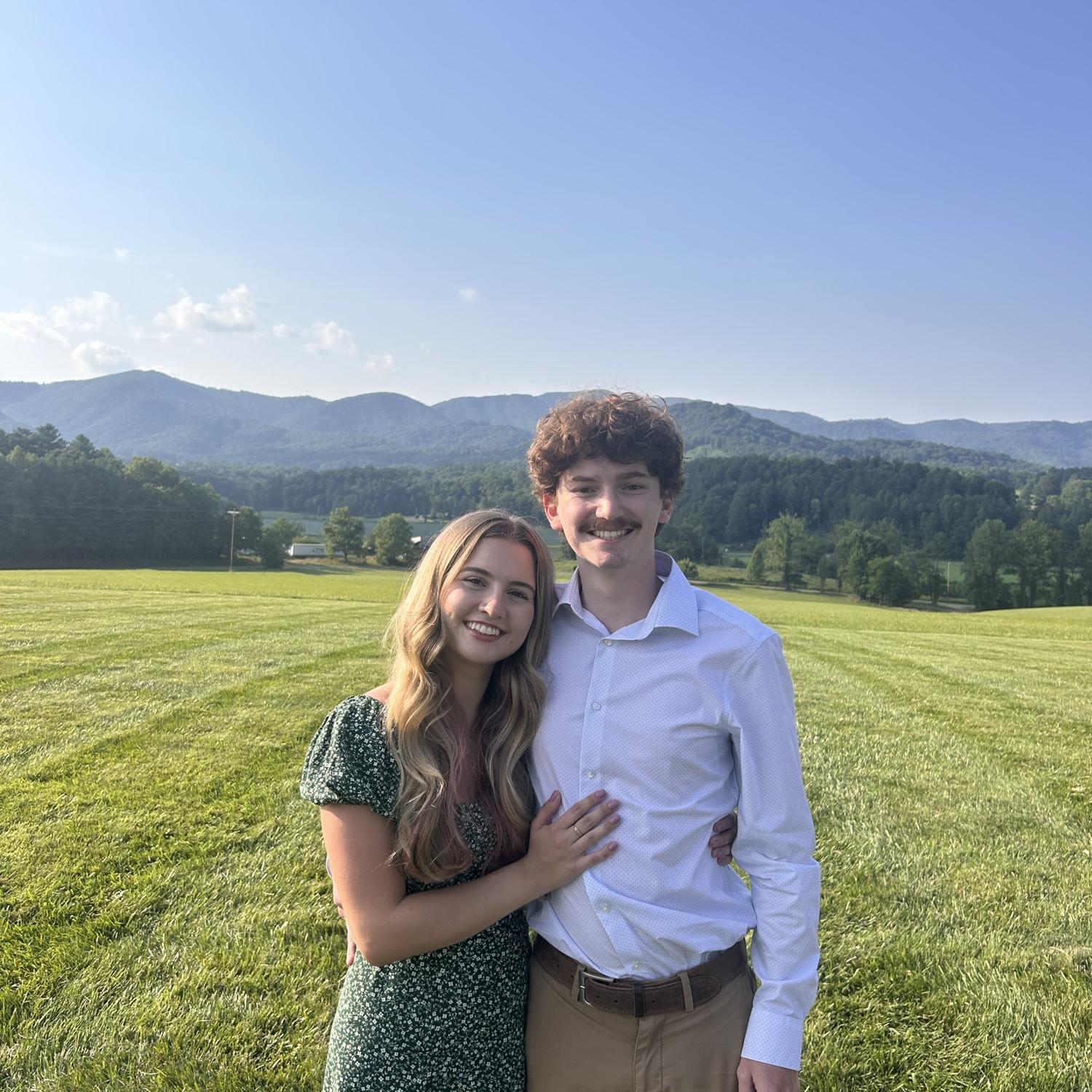 Celebrating a friend's wedding!