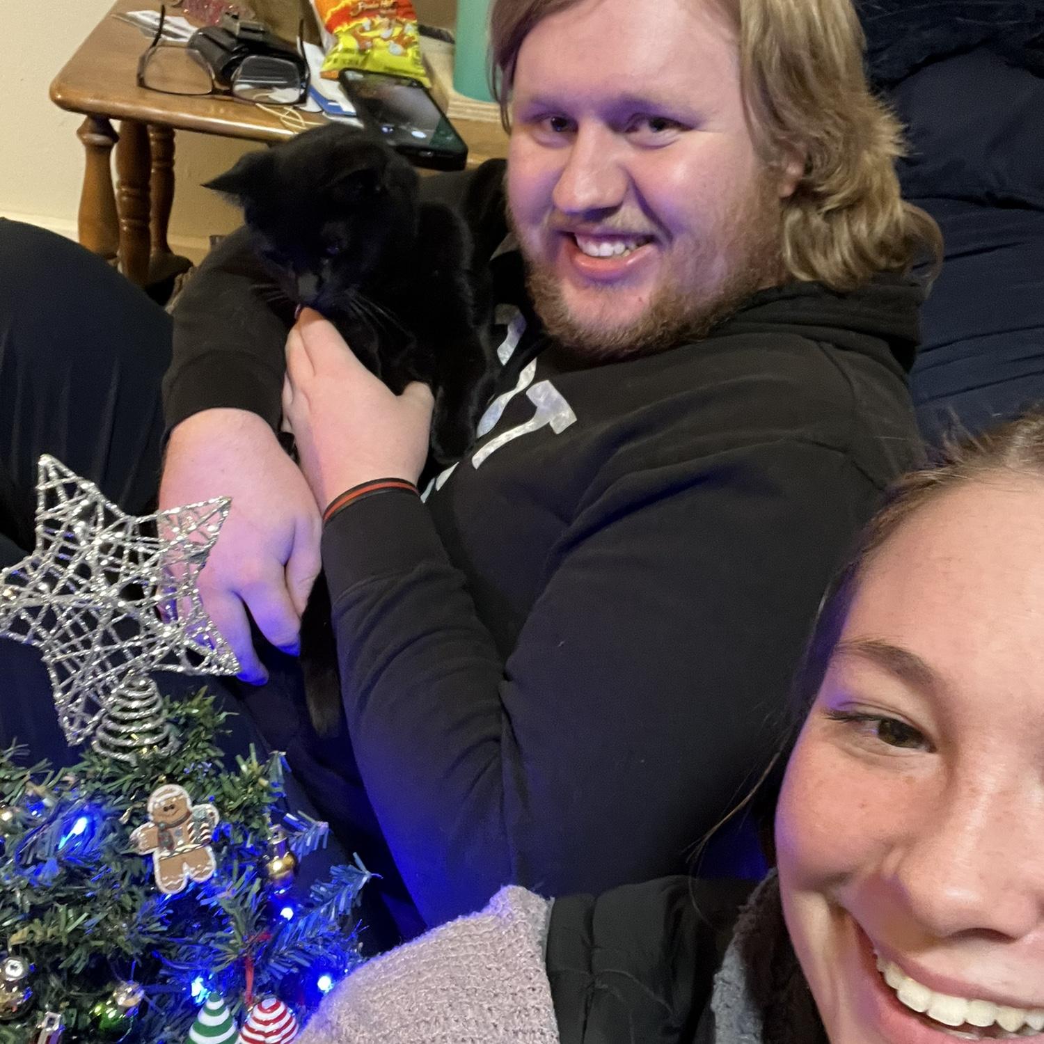 Another Christmas with sweet Pepper.