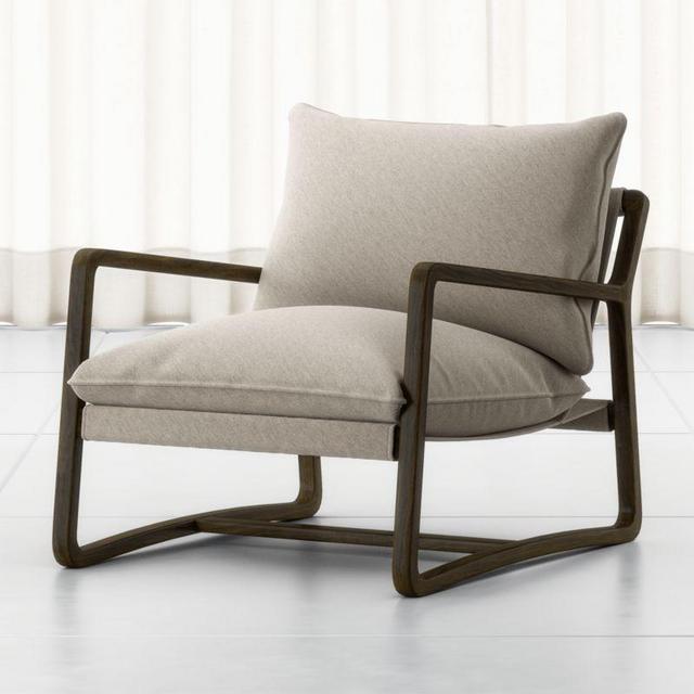 Crate&Barrel - Polly Ivory Accent Chair