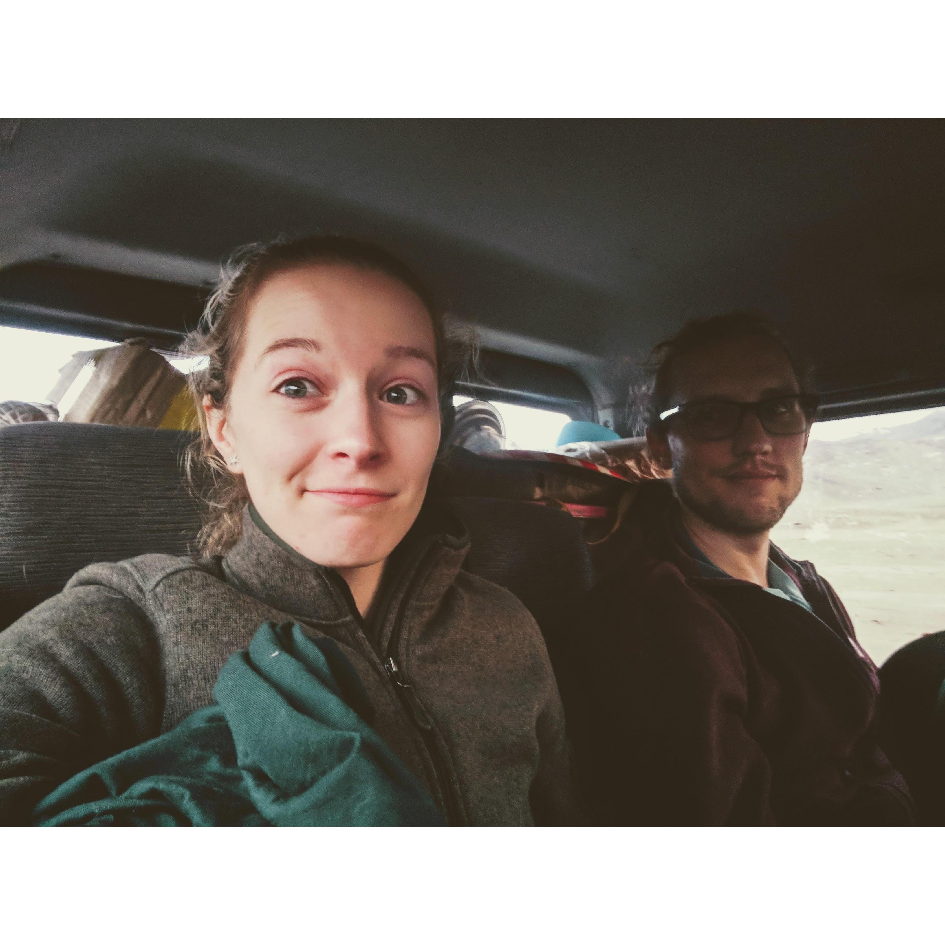 Van life, except with Russians in Mongolia. Time spent eating pate out of cans, and bathing in creeks.
2018