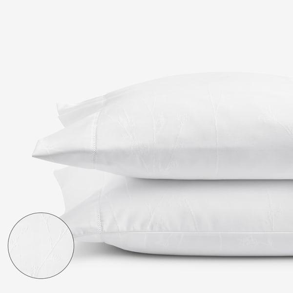 Legends Luxury™ Jacquard Floral Supima® Cotton Wrinkle-Free Pillowcases