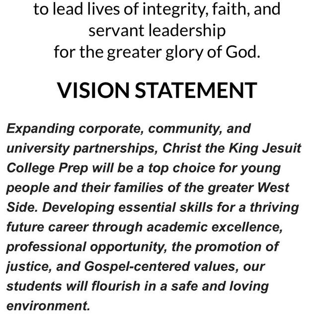 Donate to CTK, a Catholic high school on Chicago’s West Side