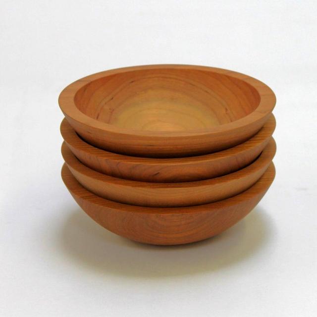 Cherry Wood Salad Bowls
