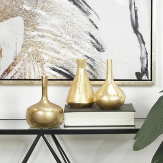 Glam 3-Piece Decorative Vase Set