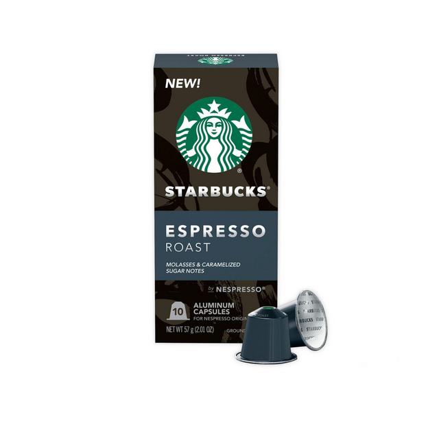 Starbucks® by Nespresso® Espresso Roast Capsules 10-Count
