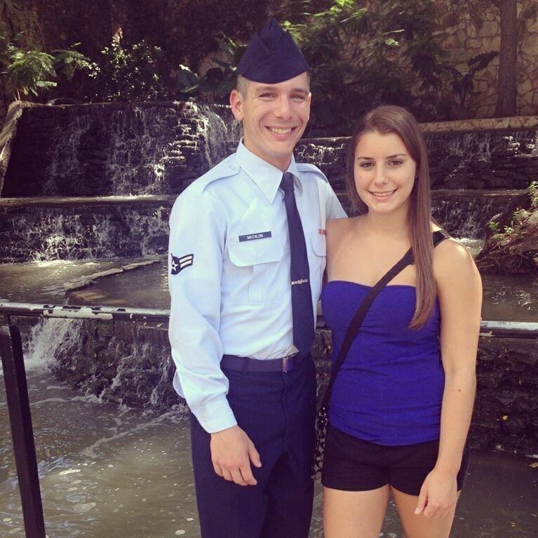 Such babies! Joe had just graduated Basic Training down in Texas - 2014