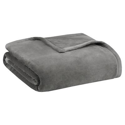 Ultra Premium Plush Blanket (Full/(Queen) Gray