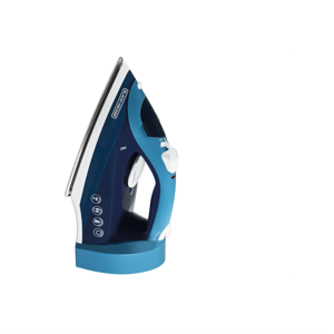 BLACK+DECKER Steam Iron for Clothes with Retractable Cord, Vertical Steaming, Anti-Drip Design, Spray Mist and Auto Clean Button, 1200W