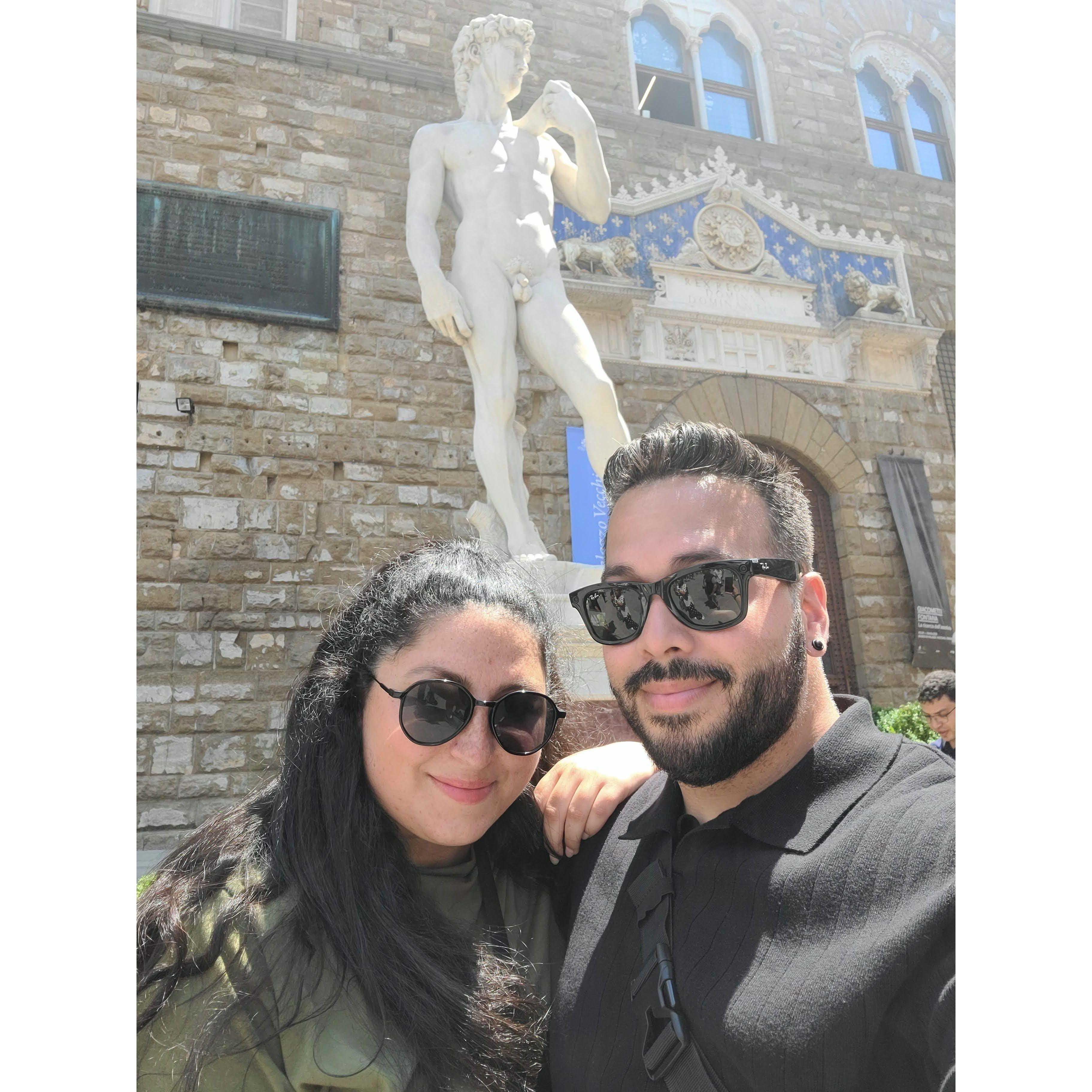Europe Oliventure 2023 Statue of David Florence Italy