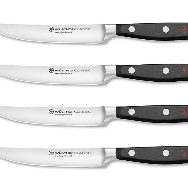 Wüsthof 1120160401 Classic Steak Knife Set, 4-Piece