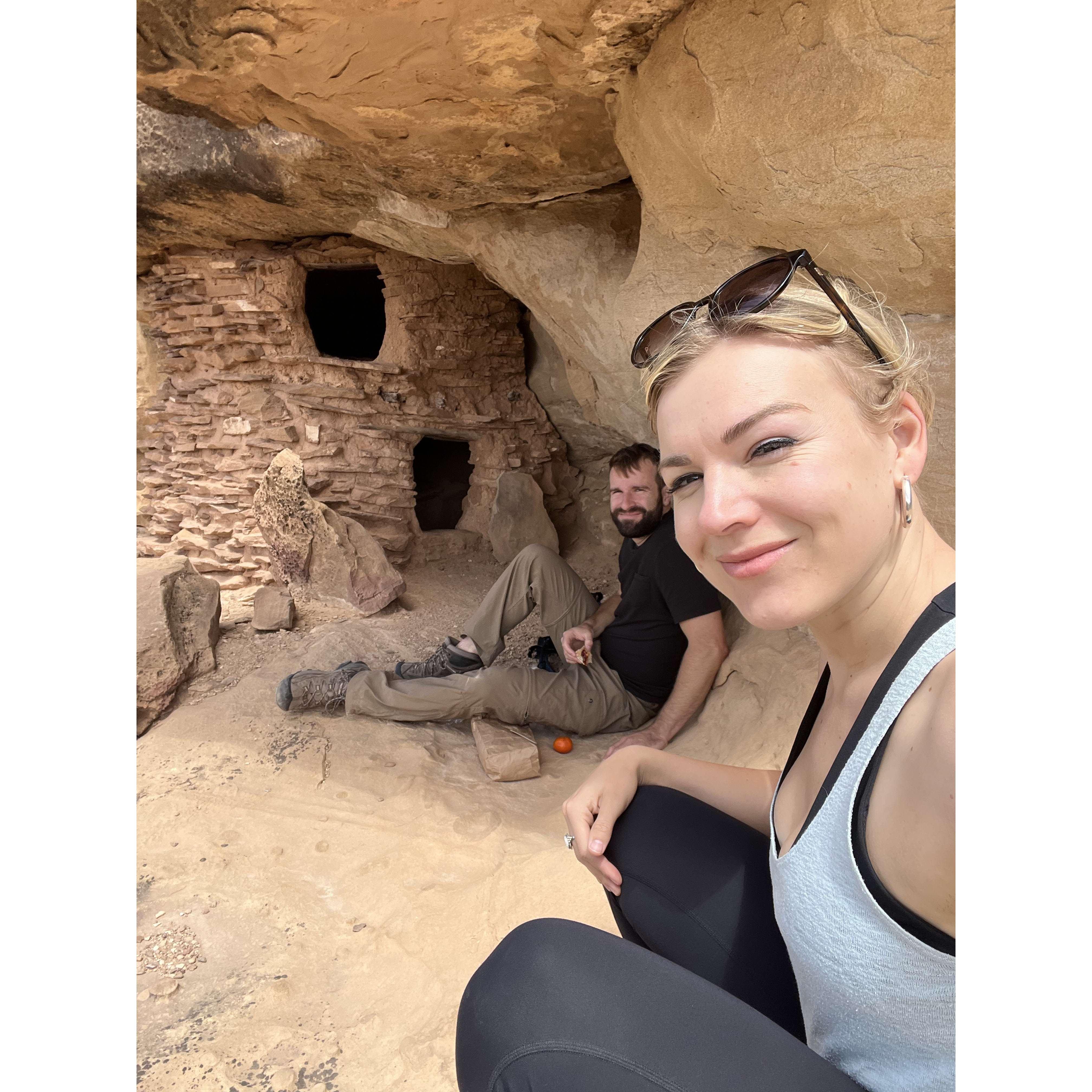 Old grainery in Grand Staircase National Monument