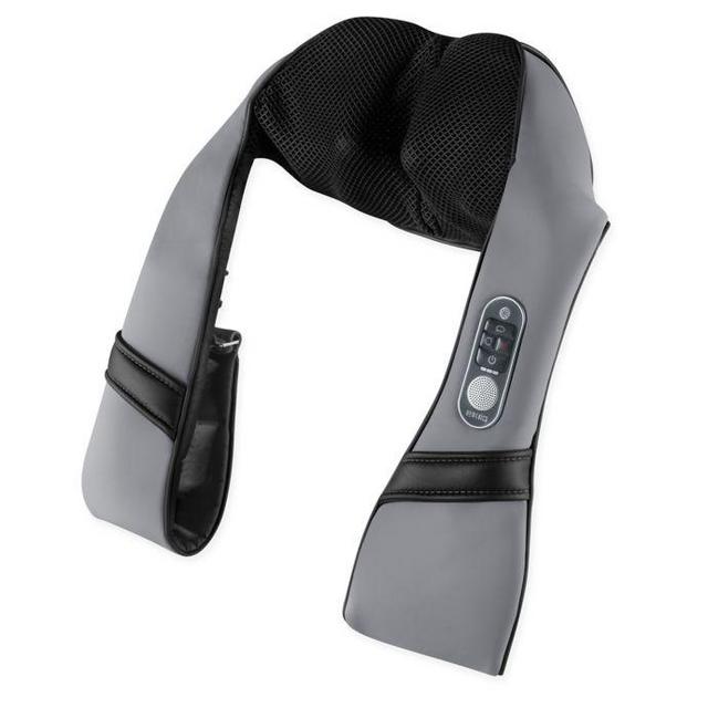 HoMedics Medium Rechargeable Massager with Voice Control in Black