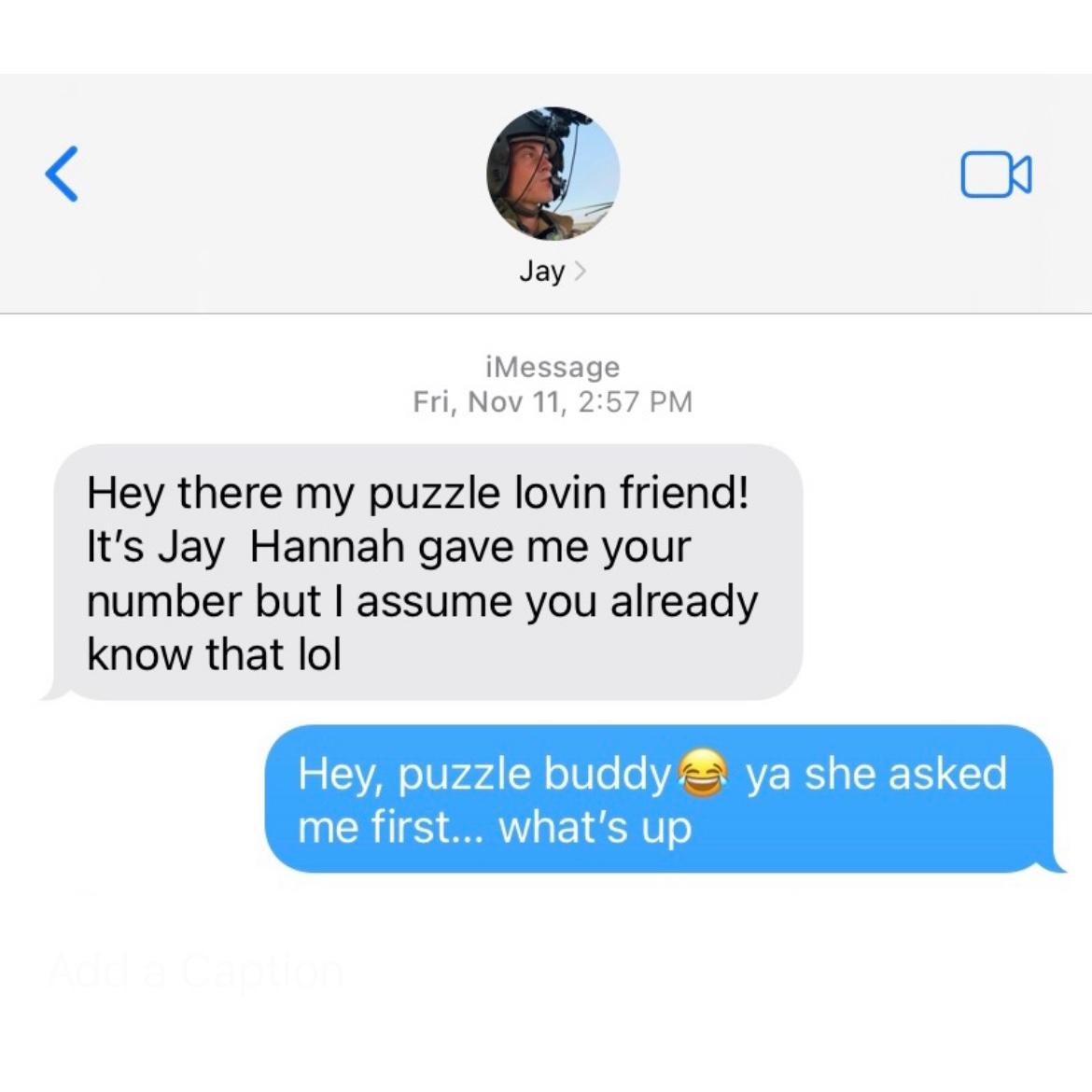 I’m telling y’all, that puzzle really made an impact😂