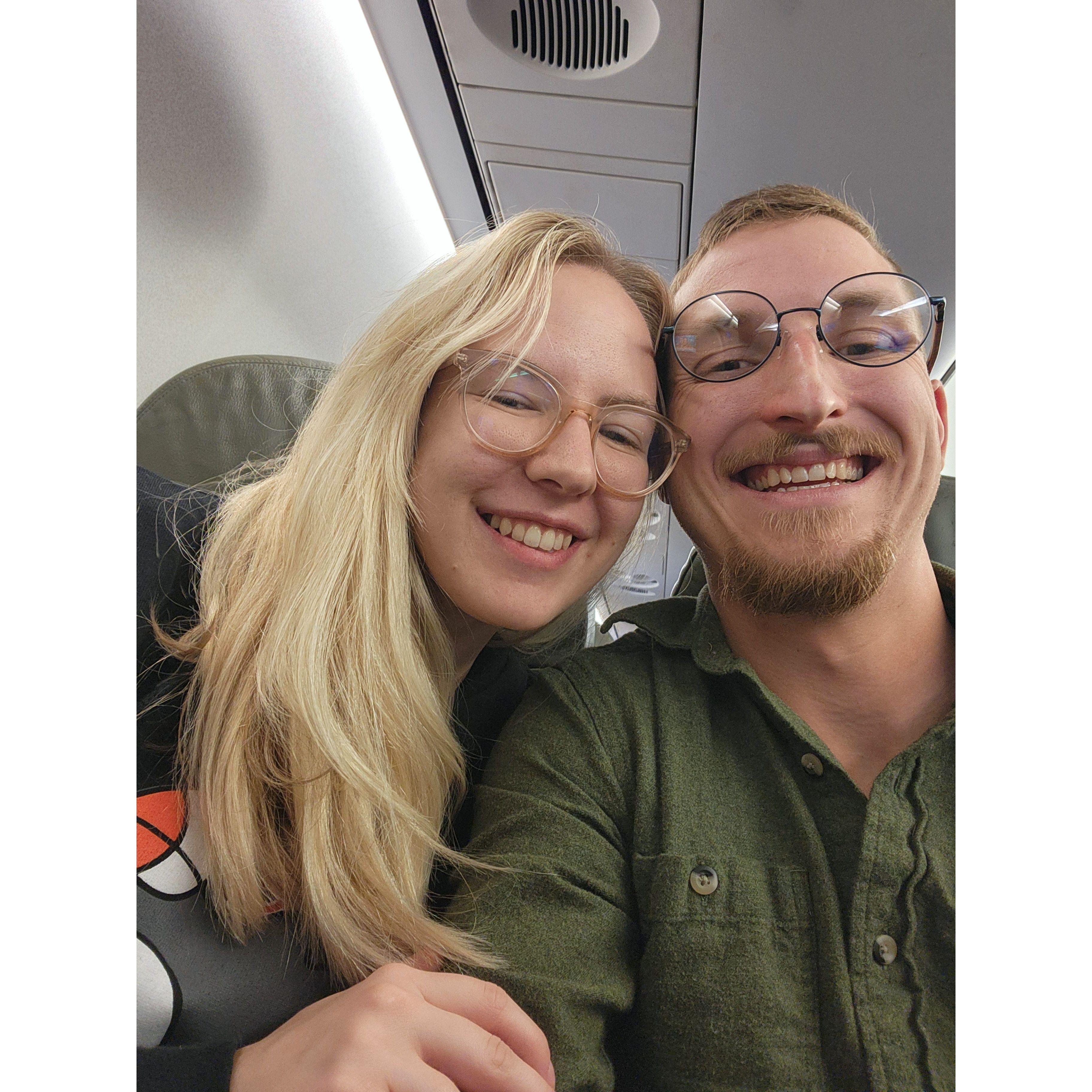 First flight together!