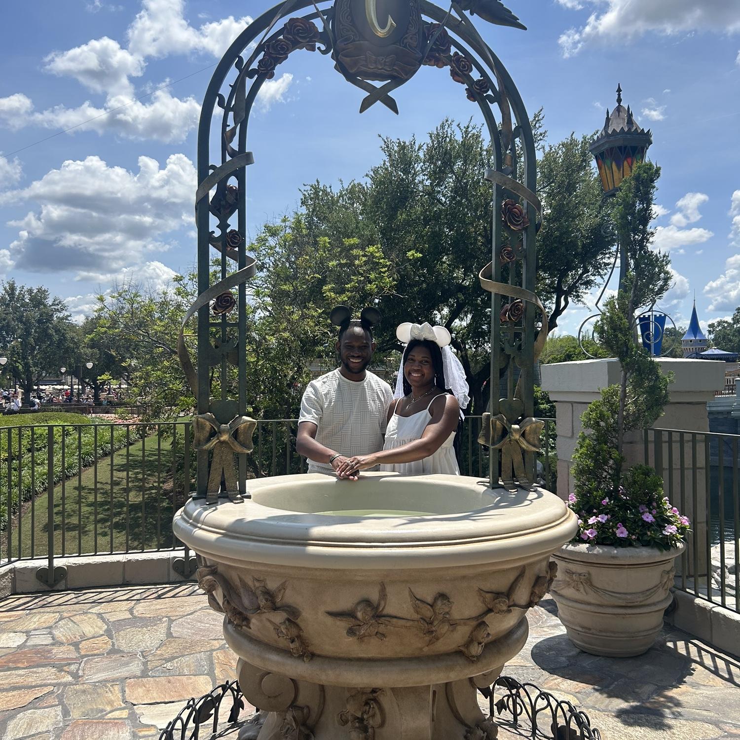 Disney engagement shoot