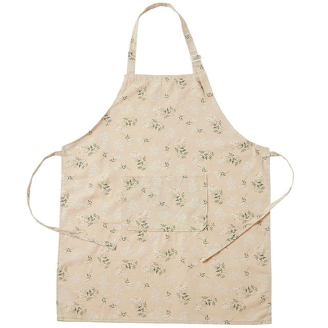KINKIMISTINA Bakery Cooking Apron, Adjustable Chef Apron, Japanese Wind Belt with 1 Pocket, Suitable for Both Men and Women (Countryside Style)