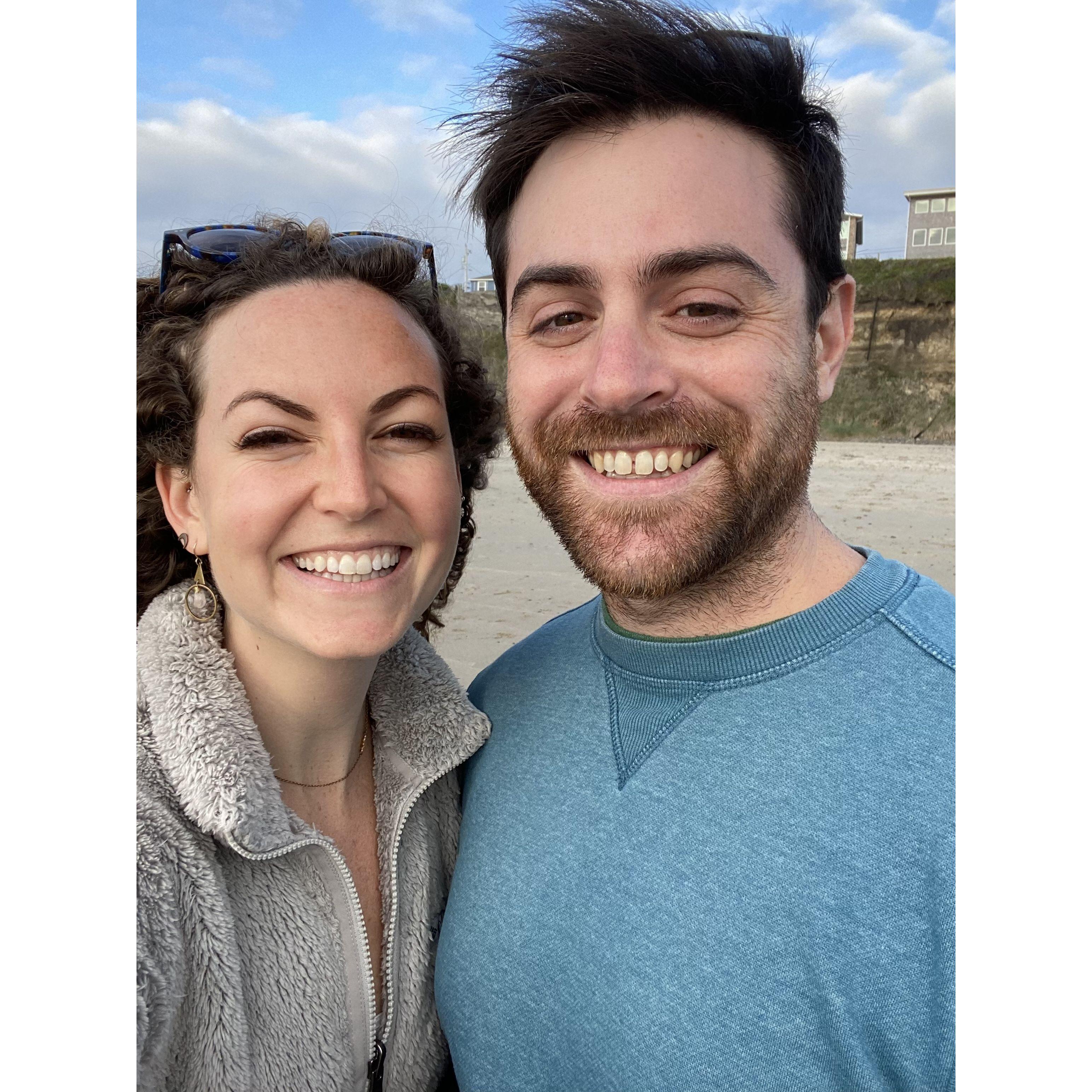 Windy day on the Oregon Coast