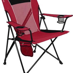 Red Kijaro Dual Lock Portable Camping Chairs - Versatile Folding Chair, Sports Chair, Outdoor Chair & Lawn Chair - Dual Lock Feature Red Rock Canyon